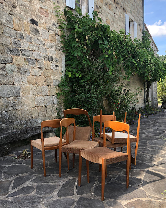 Mid-Century modern set of 6 chairs